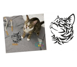 Stickdatei - Katze Tiger